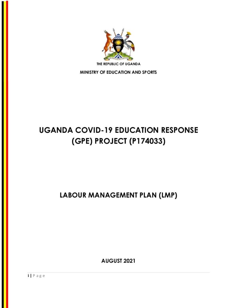 thumbnail of COVID 19 eDUCATION SECTOR LABOUR-MANAGEMENT-PLAN-LMP