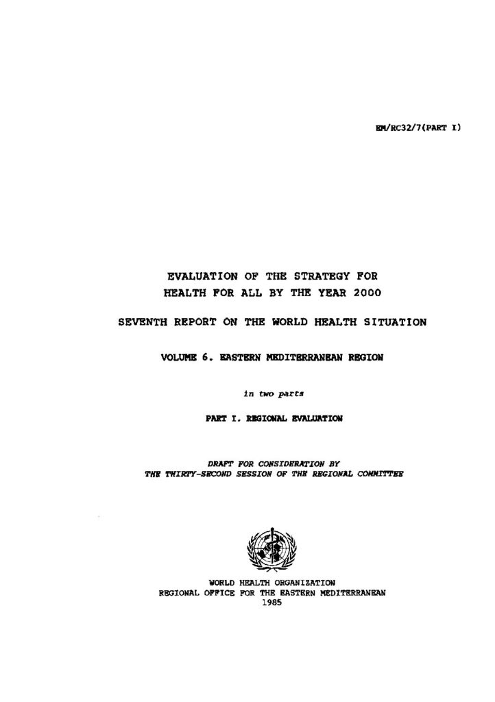 thumbnail of Evaluation of Health Strategy Document_Djibouti