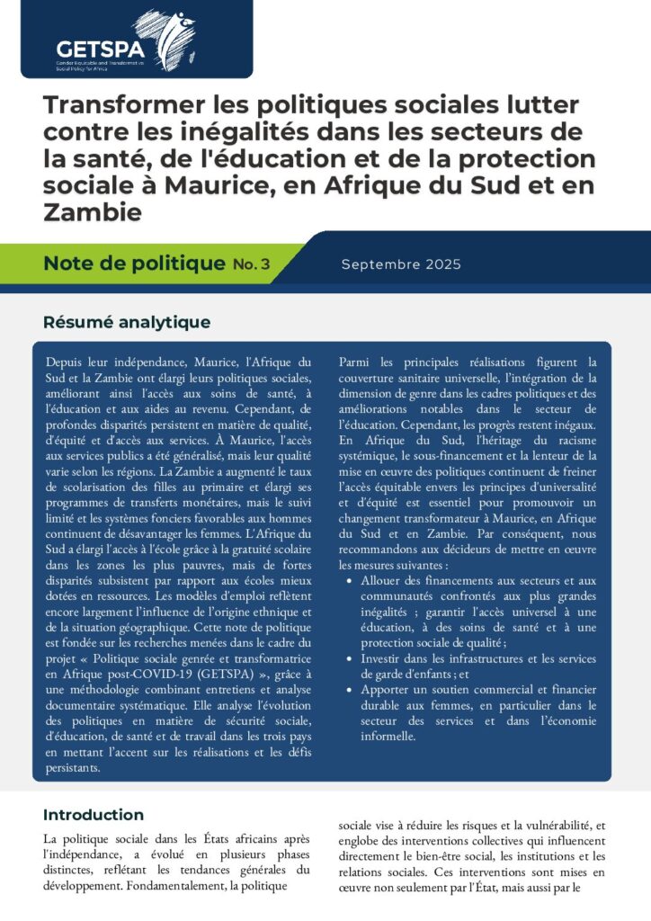 thumbnail of FR_Note de politique numéro 3_South Africa_1