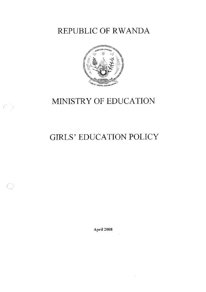 thumbnail of Girls EducAtion Policy 2008