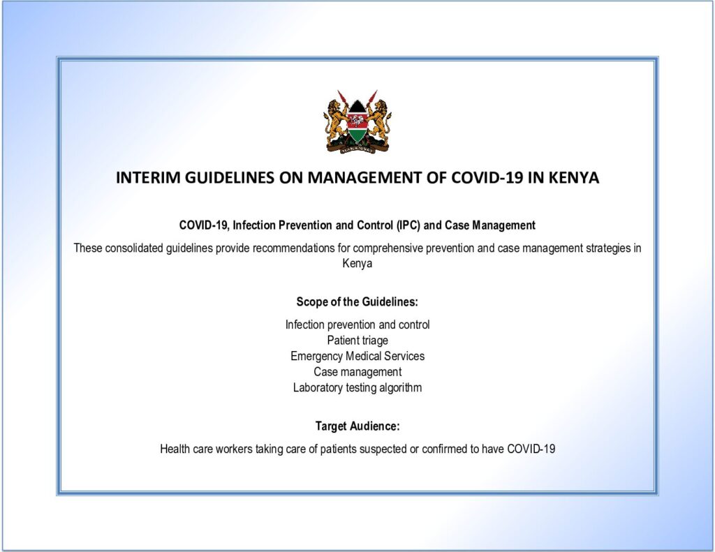 thumbnail of Interim Guidelines for COVID-19 2020