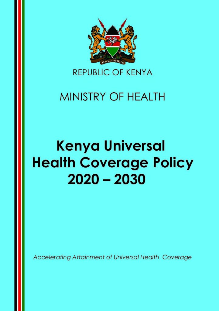 thumbnail of Kenya Universal Health Coverage – 2020 – 2030