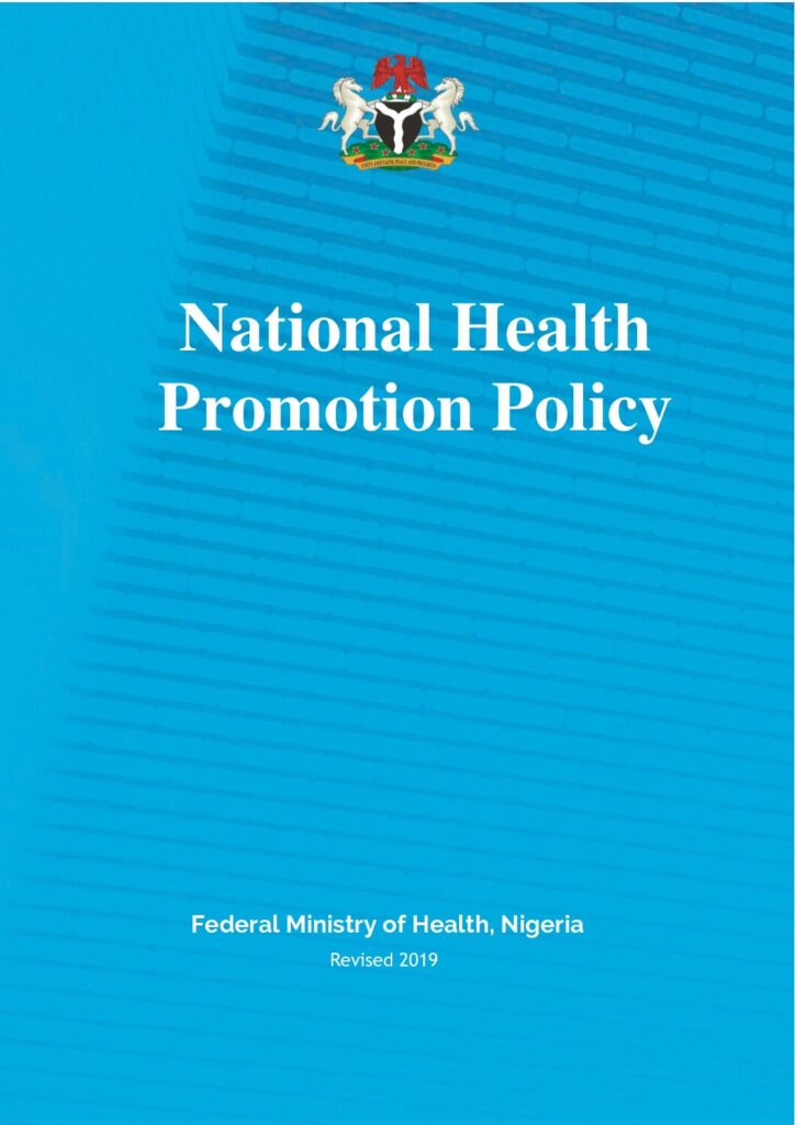 thumbnail of National Health Promotion Policy 2019 1 Nigeria