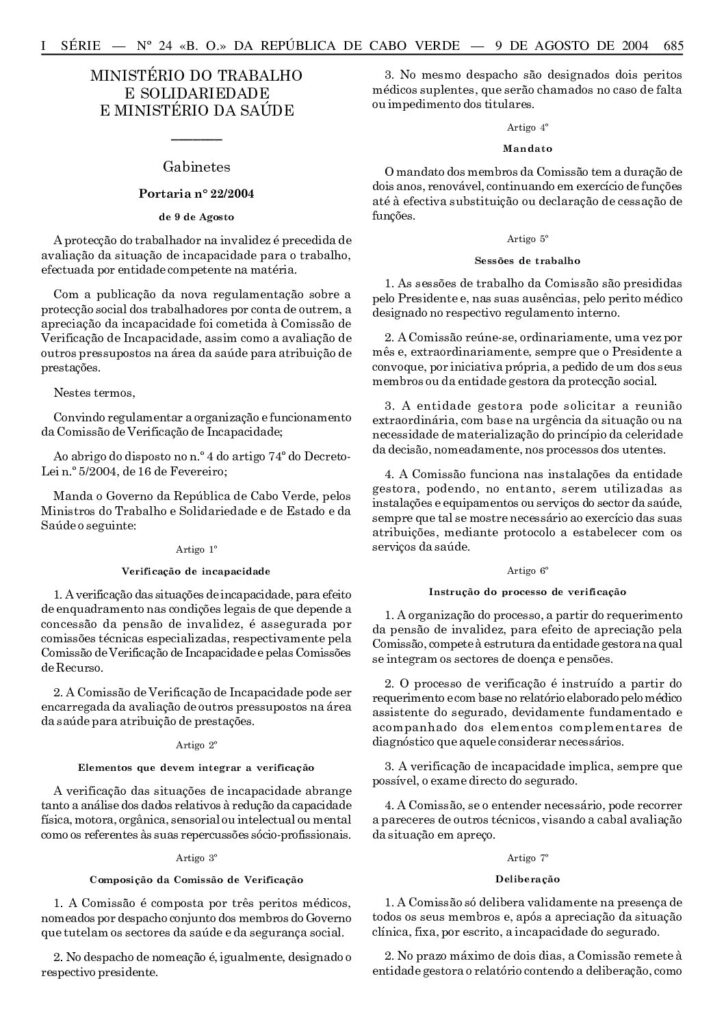 thumbnail of Portaria nº 22_04 de 09.08.04, I Série nº24