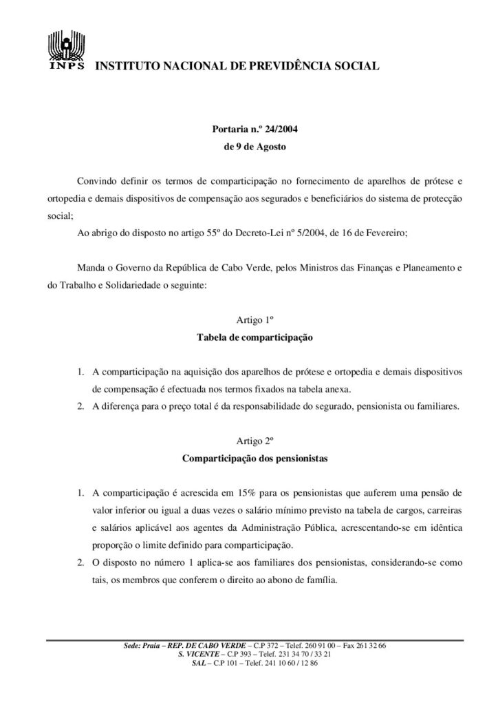 thumbnail of Portaria nº 24_04 de 24.04, I Série nº 24