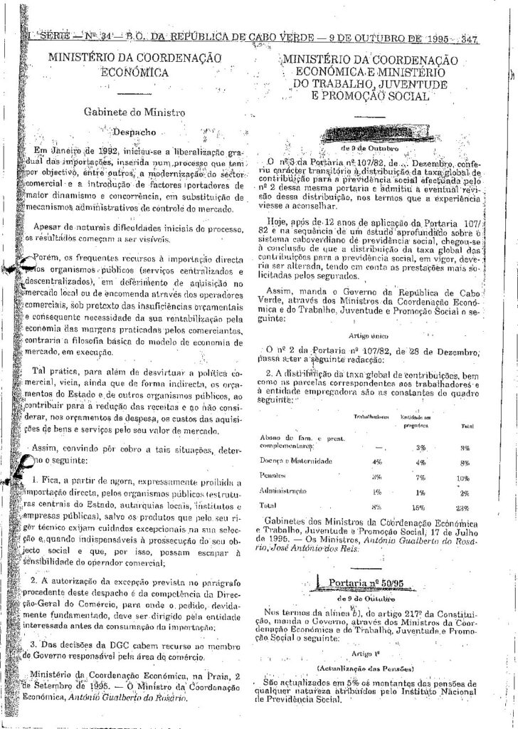 thumbnail of Portaria nº 49_95 de 09.10.95, I Série nº 34