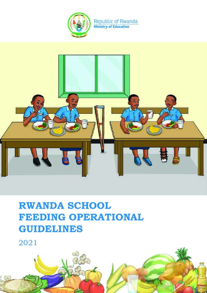 thumbnail of Rwanda School Feeding Operational Guidelines 2021