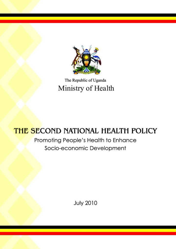 thumbnail of Second National Health Policy 2010