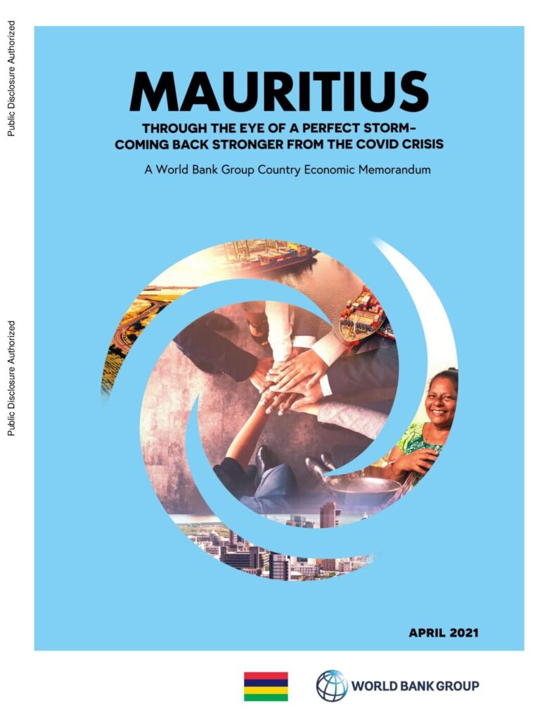 thumbnail of World Bank-2021-Mauritius Through the Eye of a Perfect Storm Coming Back Stronger from the COVID Crisis